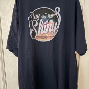 Source Unknown Navy Graphic Tee